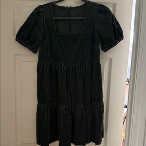 Madewell Corduroy Babydoll Dress